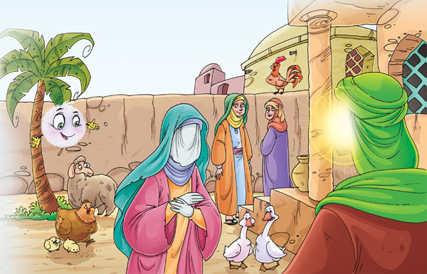 با قاصدك: داستانهای امام زمان (عج) از تولد تا امامت - قصه کودکانه ایپابفا